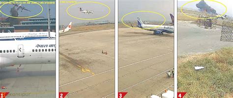 Video Shows Us Bangla Plane Crashing At Tia