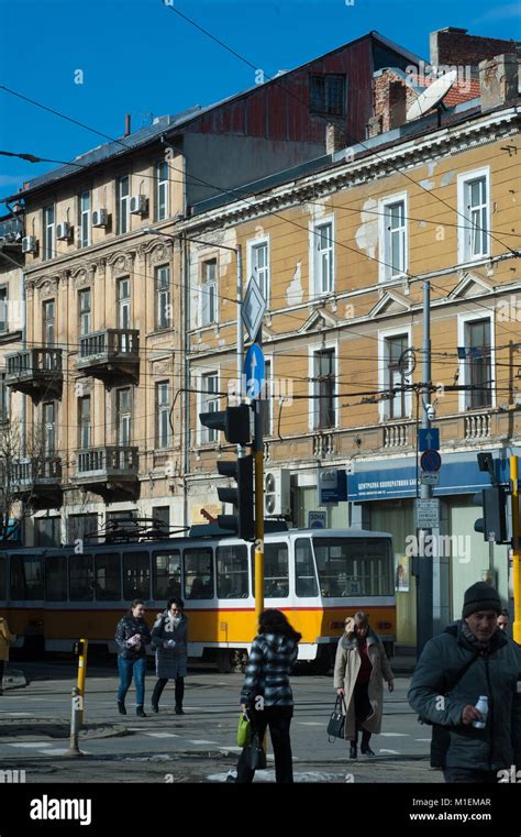 Street Scenes in Sofia Bulgaria Stock Photo - Alamy