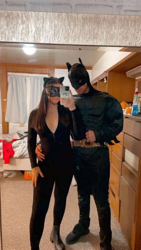 batman and catwoman halloween costume #batman #batmancostume # ...