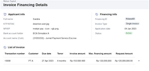 Bagaimana Cara Menggunakan Fitur Invoice Financing Mekari Jurnal