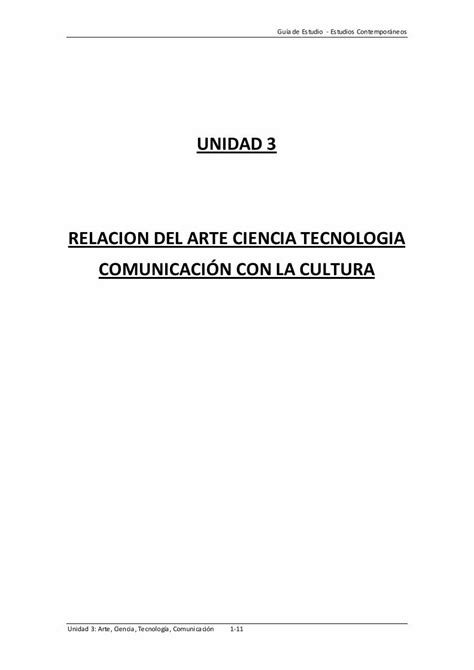 PDF UNIDAD 3 RELACION DEL ARTE CIENCIA Salvador Dalí Joan Miró