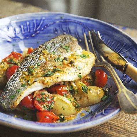 Gourmet Italian Got Easy This Dinner Idea Is Pan Fried Sea Bass With