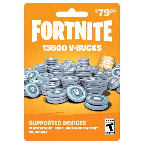 Buy Fortnite 13500 V Bucks Card With Instant Delivery Gamers Side