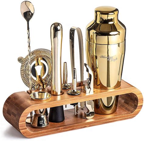 Buy Mixology Cocktail Shaker Set 10 Piece Cocktail Making Set Home