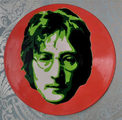 John Lennon Stencil