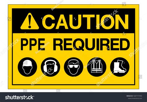 4,203 Wear Ppe Sign Images, Stock Photos & Vectors | Shutterstock