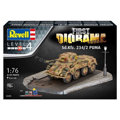 Revell Sd Kfz Puma First Diorama Set