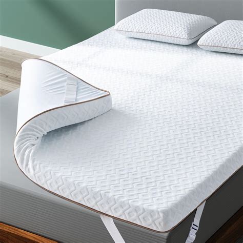 BedStory Mattress Topper Twin Size 2 Inch Copper Memory Foam Mattress