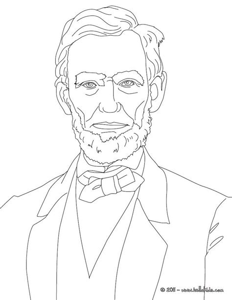 Abraham Lincoln Coloring Pages