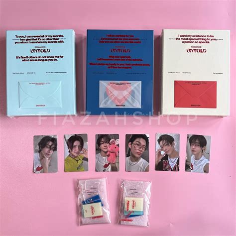 Jual Ready Album Enhypen Romance Untold Inceptio Arcanum Concessio