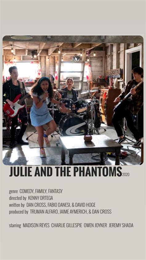 Julie And The Phantoms Movie Poster Polaroid Best Movie Posters Film