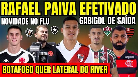 Ltima Hora Rafael Paiva Efetivado No Vasco Andres Herrera No