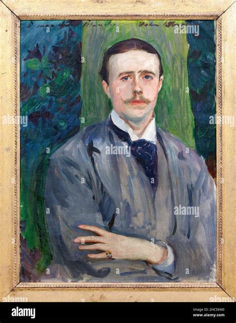 Portrait De Jacques Emile Blanche 1861 1942 Peintre Francais