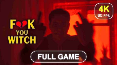 Fuck You Witch Full Game No Commentary Gameplay Walkthrough 4K 60 FPS PC YouTube