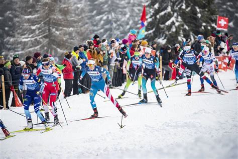 Fis World Cup Cross Country Tour De Ski Mass Women Lenzerheide Sui