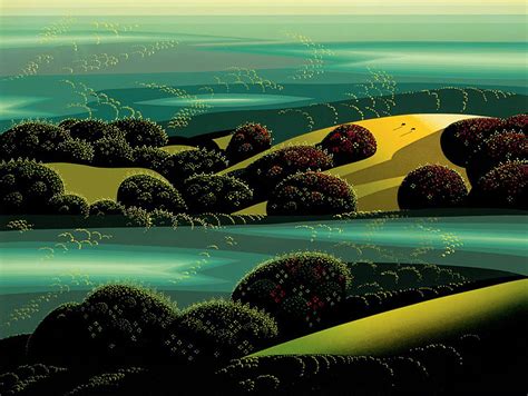 173 422 Emerald Fog 1993 Eyvind Earle By Style Magic Realism