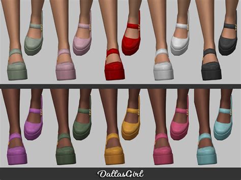 Sims 4 Platform Shoes Cc The Ultimate Collection Fandomspot Parkerspot