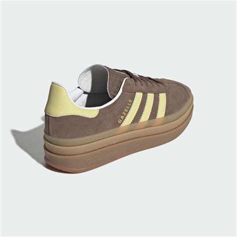 SHOES - Gazelle Bold Shoes - Brown | adidas Qatar