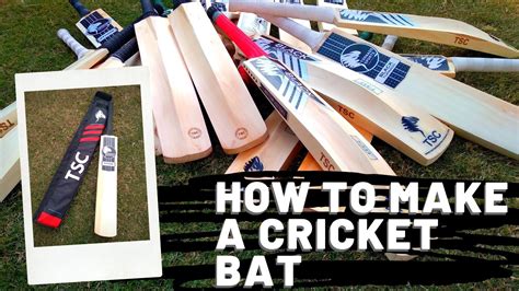 Learn How To Make A Cricket Bat Step By Step Youtube