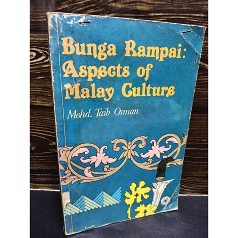 Collectable Book Bunga Rampai Aspects Of Malay Culture Mohd