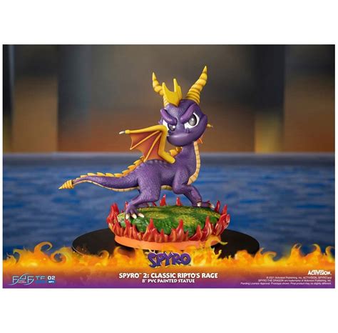 First4Figures Spyro The Dragon PVC Painted Statue Spyro 2 Classic