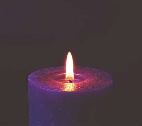 Candle Flame Purple HD Wallpaper Peakpx