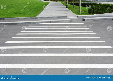 Pedestrian Crossing Stock Image Image Of Road Driving 14474765