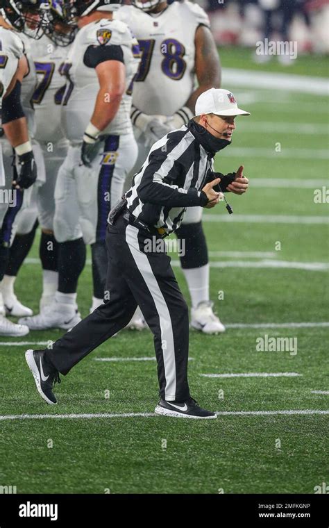 Referee Shawn Hochuli (83) during the first half of an NFL football ...