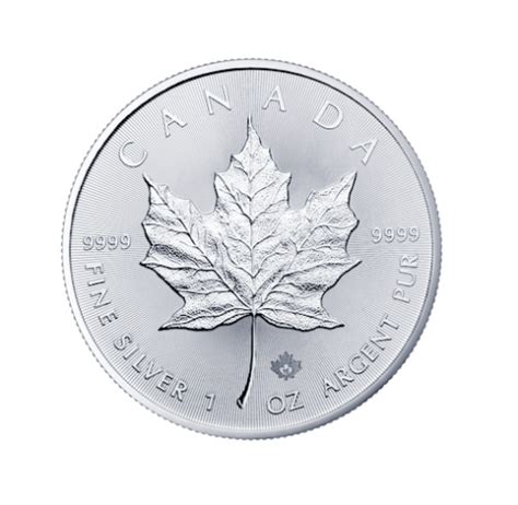 Maple Leaf Oz Unze Ounce Once Silber Silver Argent Kanada Canada