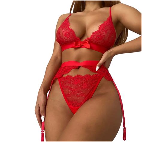 Hoksml Sexy Underwear For Women Women Lingerie Corset Lace Underwire