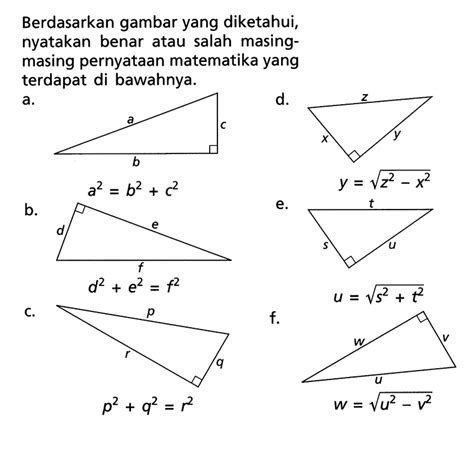 Kumpulan Contoh Soal Konsep Teorema Pythagoras Matematika Kelas 8 Colearn Halaman 9