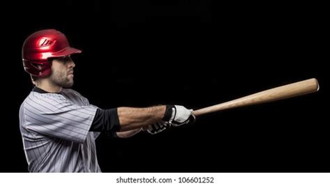 Baseball Player Batting Stock Photo (Edit Now) 106601252