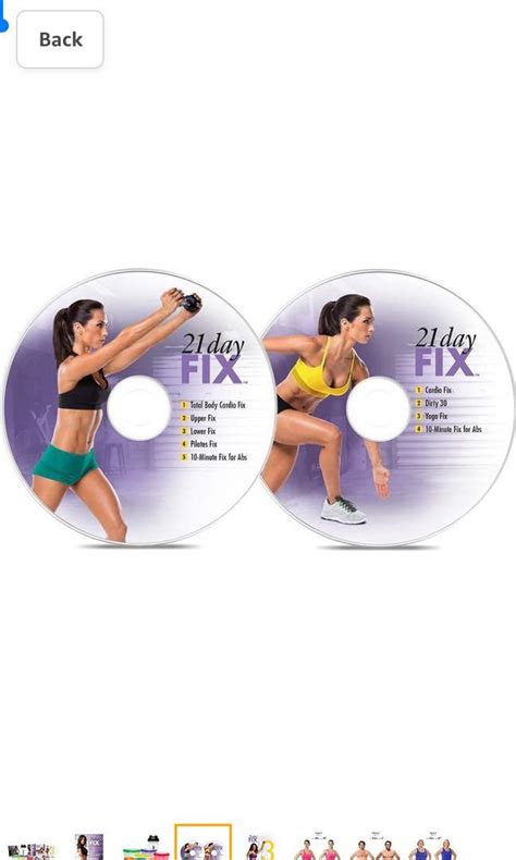 Beachbody 21 Day Fix Workout Program With 7 Piece Portion Control