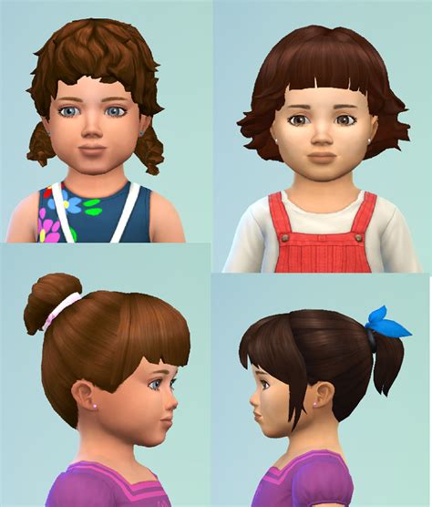 Sims 4 female toddler hair maxis match cc - bpoprints