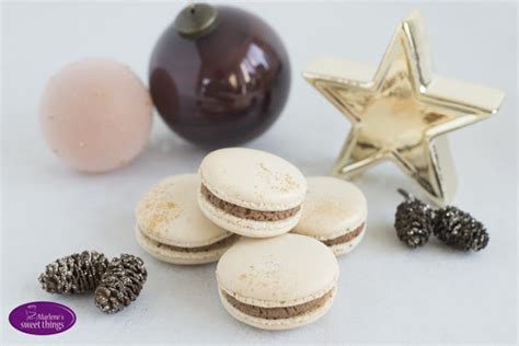 Lebkuchen Macarons Bei Sugarprincess Christmas Cookie Club 2017