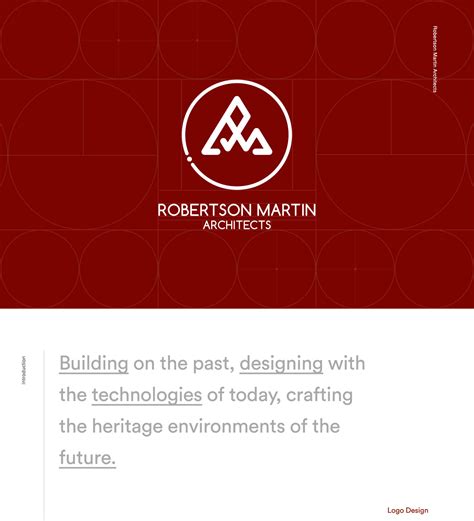 Robertson Martin Architects Brand Design On Behance