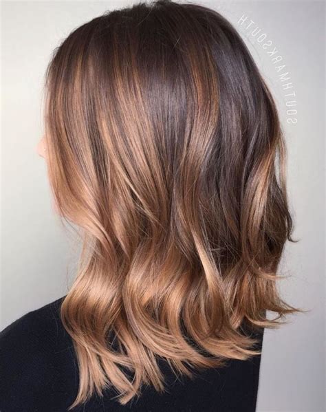 Caramel Balayage For Brown Hair Balayage Brunette Brunette Hair Color Hair Color Trends