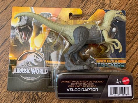 jurassic world saga velociraptor danger pack