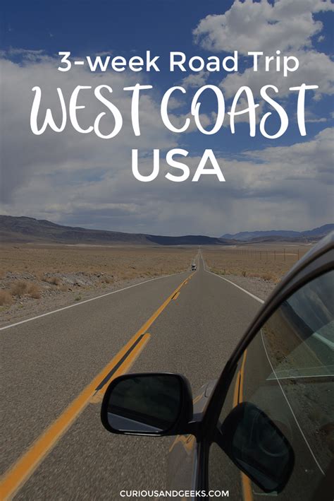 Our three-week West Coast USA Road Trip - Curious and Geeks