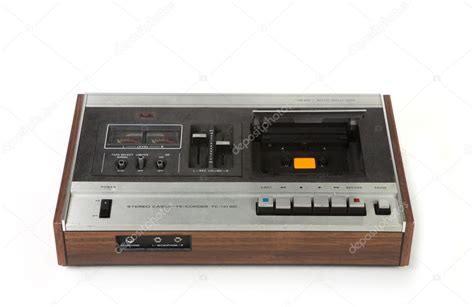 Vintage Cassette Tape Recording Device I ⬇ Stock Photo, Image by ...