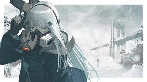 Hk416 Girls Frontline Snow Apocalypse Live Wallpaper - WallpaperWaifu