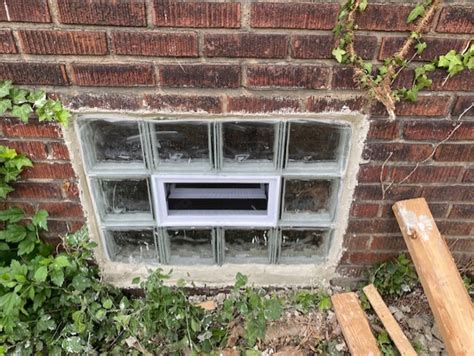 How To Install Glass Block Windows In Your Basement Dengarden