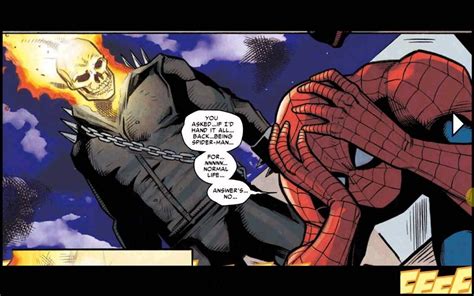 Ghost Rider Vs Spiderman Movie Comics Amino