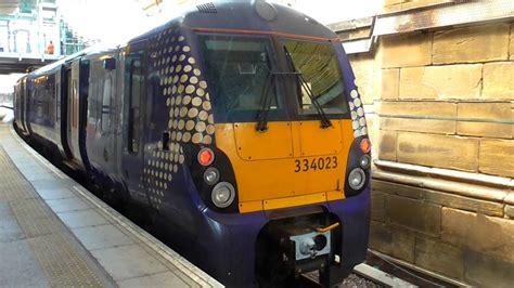 Scotrail Class 334 Juniper Ride Edinburgh Waverley To Edinburgh Park 25 07 18 Youtube