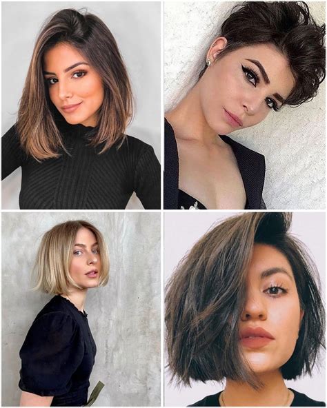 Cabelo curto feminino Ideias e inspirações para cabelos curtos Mundo