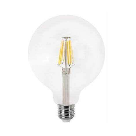 Ampoule globe LED à filament matel e27 g125 4w clair froid