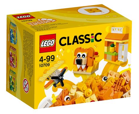 Buy Lego Classic Orange Creativity Box 10709 At Mighty Ape Nz