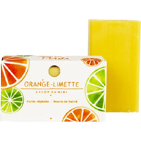 Savon Du Midi Orange Lime Shea Butter Soap G Ecco Verde Se