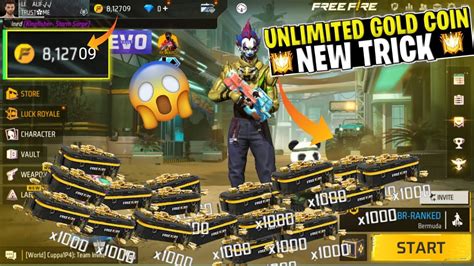 How To Get Unlimited Gold Coin In Free Fire Unlimited Gold Coin Trick