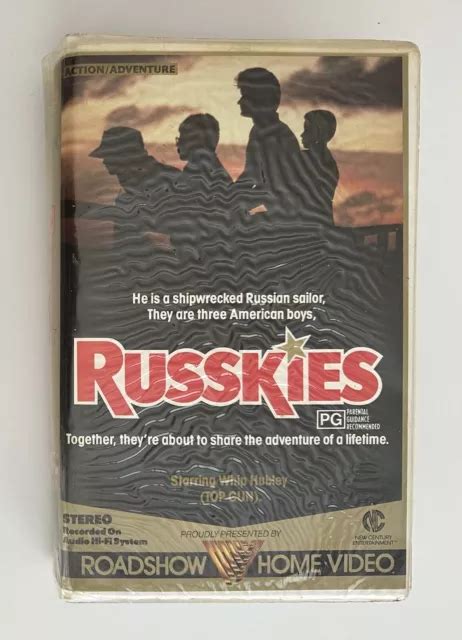 Russkies Vhs Roadshow Big Box Ex Rental Video Tape